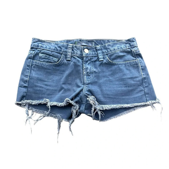 J Brand Women’s Denim Cutoff Shorts in Nightfall Blue Size 24 - Picture 1 of 6
